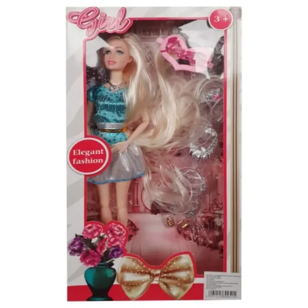 Nicky je elegantní módní panenka s dlouhými blond vlasy, 28 cm, s doplňky v různých variantách. obrázek 3
