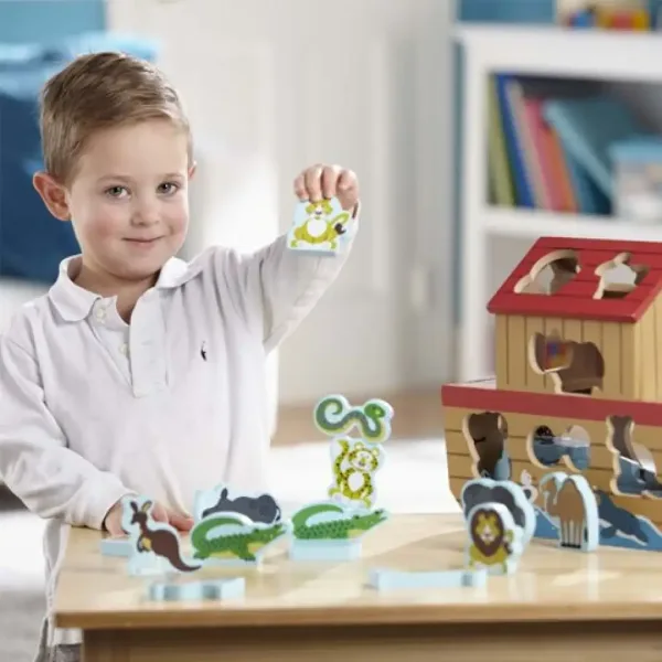 Noemova archa - hra na sladění tvarů - Melissa & Doug obrázek 3