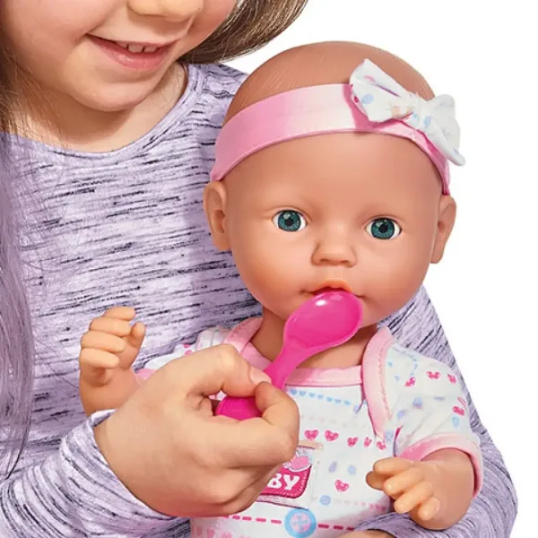 Novorozenecké dítě s doplňky pro močení 43cm - Simba Toys obrázek 4