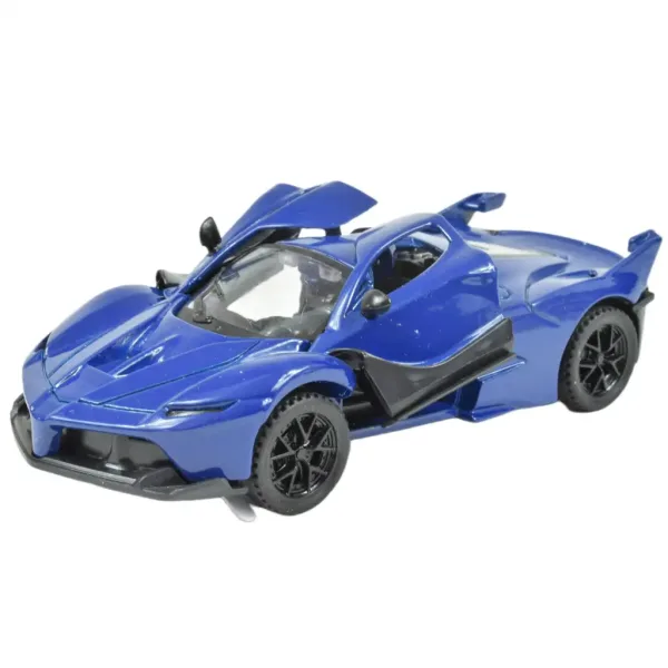 Odlitek: Kovové luxusní sportovní auto s otevíratelnými dveřmi, různé varianty 12cm 1ks obrázek 11