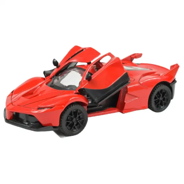 Odlitek: Kovové luxusní sportovní auto s otevíratelnými dveřmi, různé varianty 12cm 1ks obrázek 2