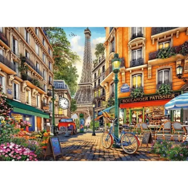 Odpoledne v Paříži puzzle 2000 kusů - Trefl obrázek 2