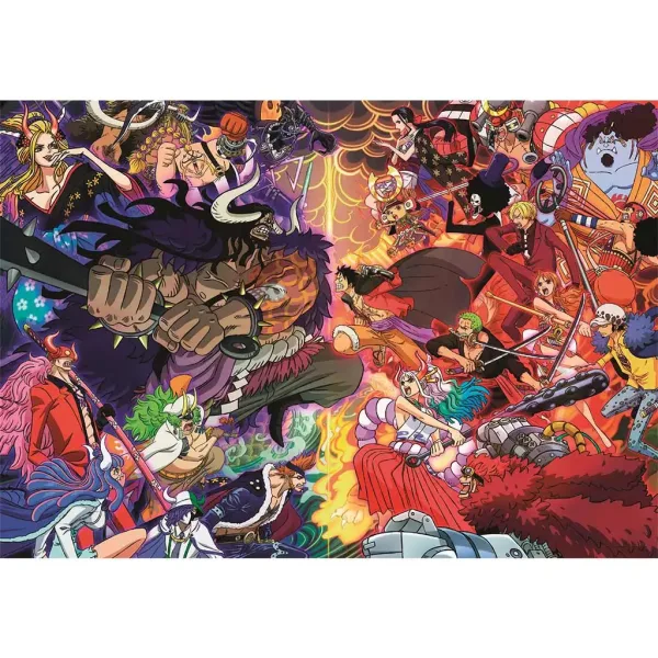 One Piece 1000 dílkové kompaktní puzzle 70x50cm - Clementoni obrázek 2