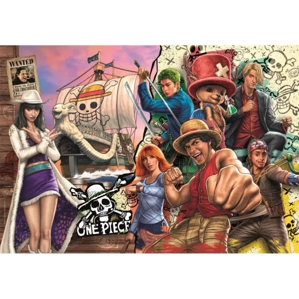 One Piece 180dílné puzzle Supercolor - Clementoni obrázek 2