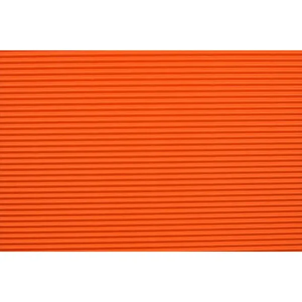 Oranžová dekorační 3D vlnitá papírová role B/2 50x70cm 1ks obrázek 2