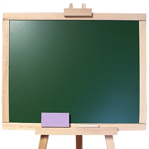 Přírodní dřevěná magnetická kreslící tabule obrázek 2