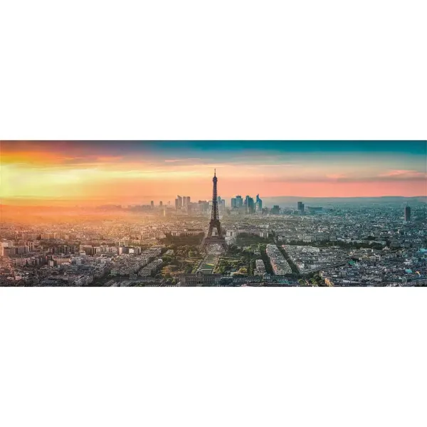 Paříž, Francie 1000 dílků panorama puzzle 98x33cm - Clementoni obrázek 2