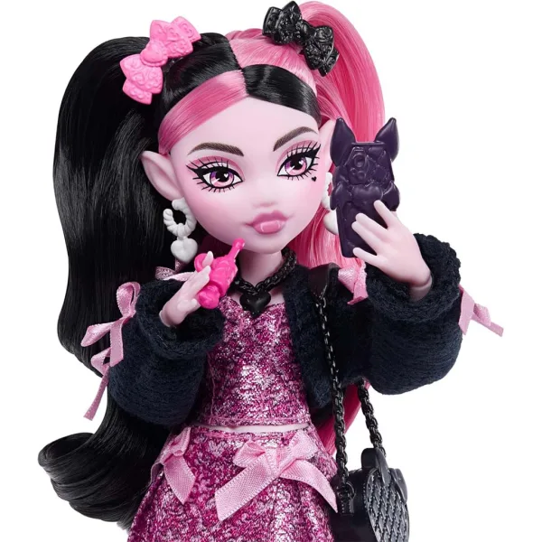 Panenka Monster High Draculaura s doplňky – Mattel obrázek 4
