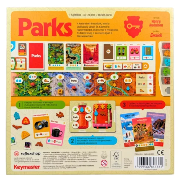 Parks: 2. vydání desková hra obrázek 2