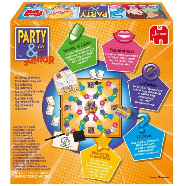 Party&CO Junior společenská hra - Jumbo obrázek 2