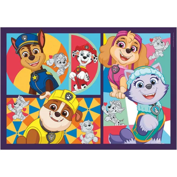 Patrola tlapky Supercolor puzzle 30 dílků - Clementoni obrázek 2