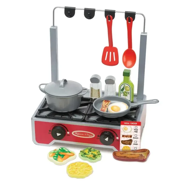 Pečení a vaření: Deluxe dřevěná sada na pečení - Melissa & Doug obrázek 2