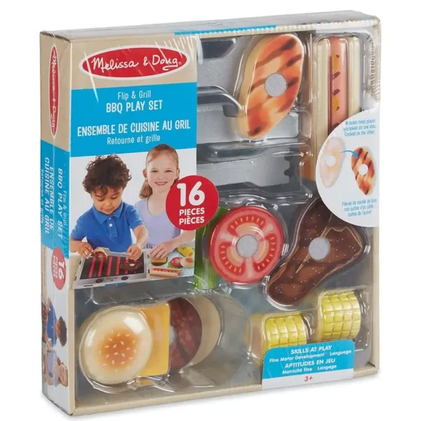 Pečení a vaření: Gril a BBQ hrací sada - Melissa & Doug obrázek 2