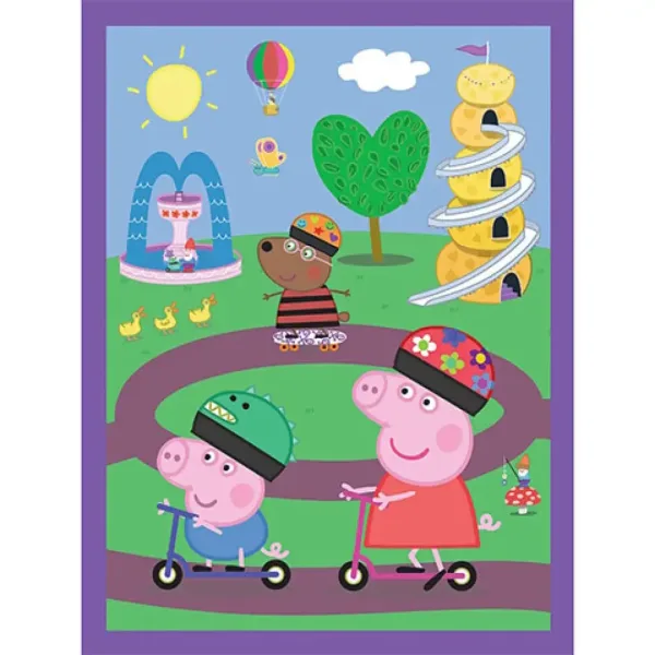Peppa Pig 2 v 1 puzzle a paměťová hra - Trefl obrázek 2