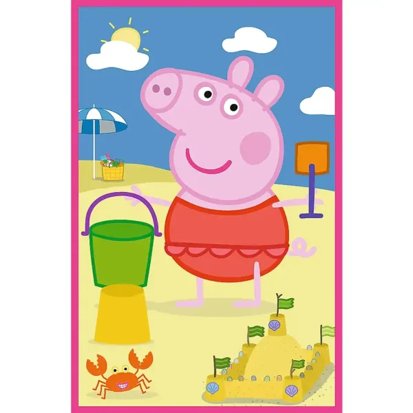 Peppa Pig síla přátelství 3x50dílné puzzle - Trefl obrázek 4