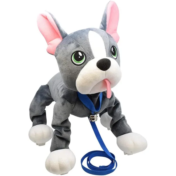 Peppy Pets: Plyšový francouzský buldoček s vodítkem 28 cm obrázek 2