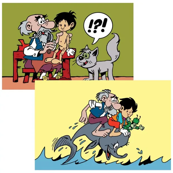 Pinocchio (s ilustracemi Attily Dargaye) diapozitiv obrázek 2