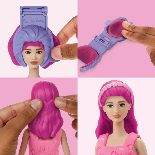 Play-Doh: Barbie srdíčka a korunka na vlasy modelína sada s panenkou – Hasbro obrázek 3