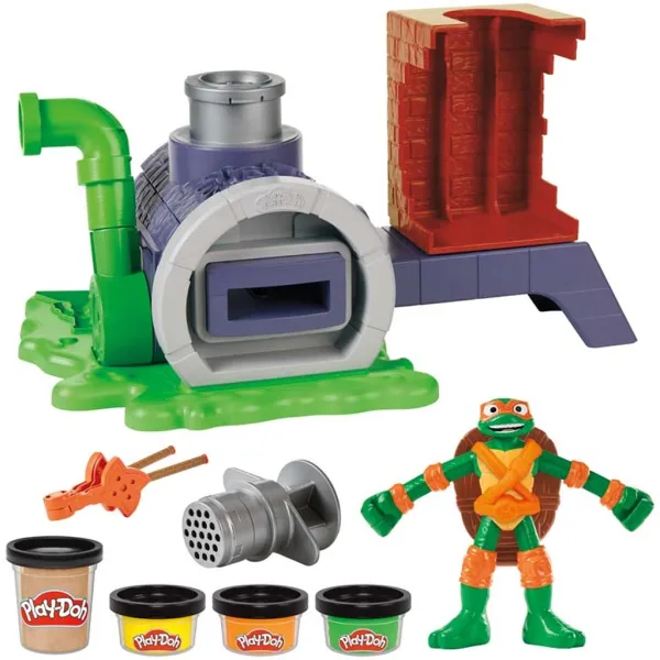 Play-Doh: Hračkářská sada Tlapková patrola Ninja želvy Slice and blast pizza - Hasbro obrázek 2