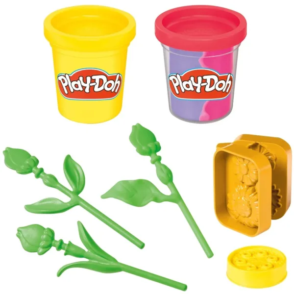 Play-Doh: Malé květiny – Sada modelíny slunečnice a sedmikráska – Hasbro obrázek 3