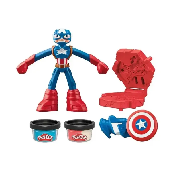Play-Doh: Marvel Captain America herní sada - Hasbro obrázek 2