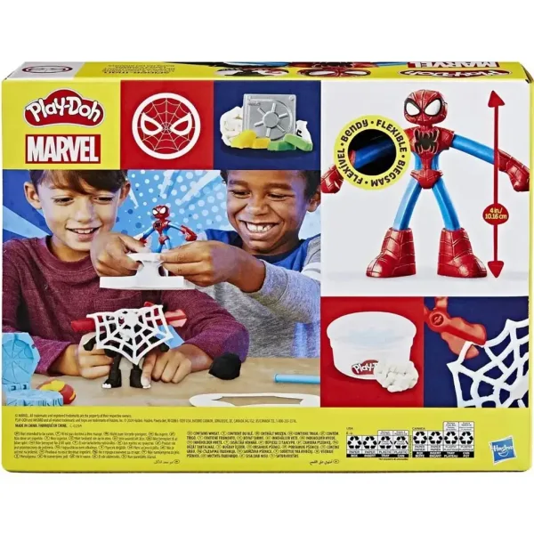 Play-Doh: Marvel Spider-Man Launch & Slice bojová herní sada - Hasbro obrázek 2
