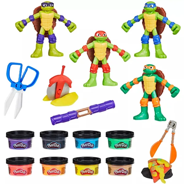 Play-Doh: Sada na hraní Tini Ninja Želvy Cowabunga Creations - Hasbro obrázek 4