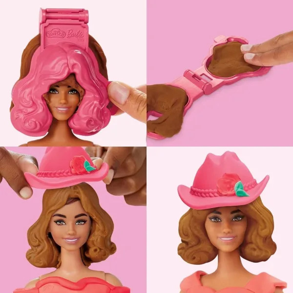 Play-Doh: Sada plastelíny Barbie květinové vzory a třásně - Hasbro obrázek 3