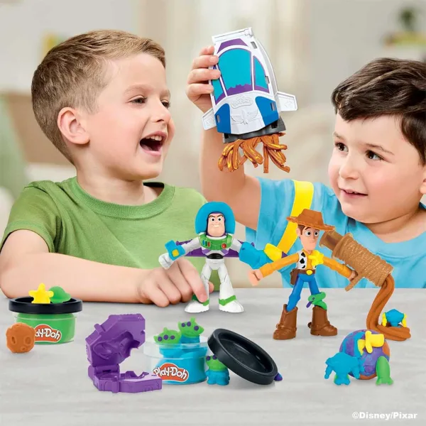 Play-Doh: Toy Story Vesmírné výtvory - sada modelovací hmoty - Hasbro obrázek 3