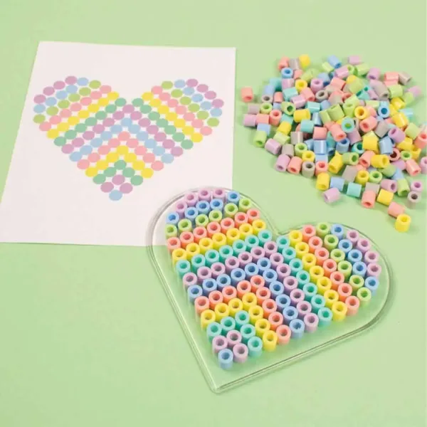PlayBox: 5mm MIDI žehlicí korálky - pastelové barvy, balení 1000 ks obrázek 3