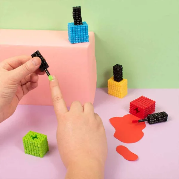 PlayBox: 5mm MIDI žehlicí korálky, 10 základních barev, balení 28 000 ks. obrázek 3