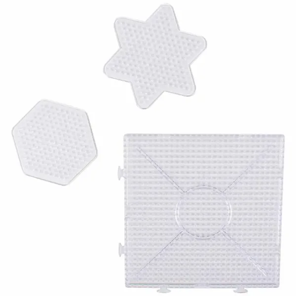 PlayBox: 5mm MIDI žehlicí korálky základní deska, balení 3 ks. obrázek 2
