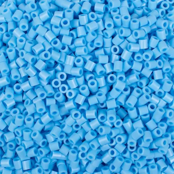 PlayBox: 5mm MIDI žehlitelné korálky světle modré barvy v balení 6000 kusů. obrázek 2