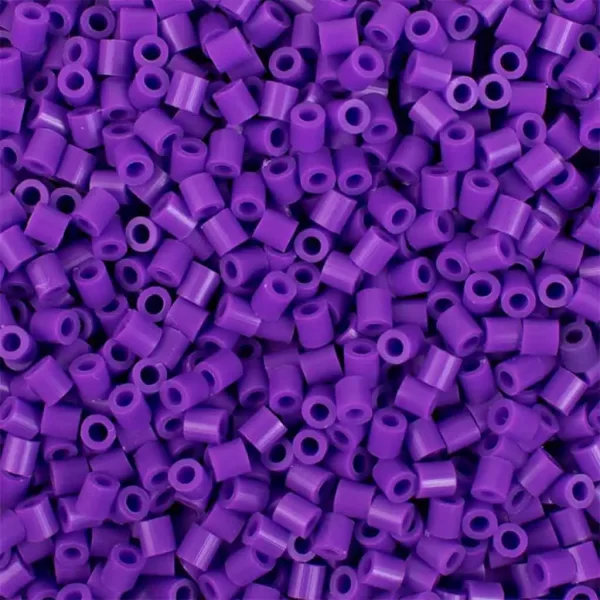 PlayBox: 5mm MIDI žehlitelné korálky v fialové barvě, balení 6000 kusů. obrázek 2