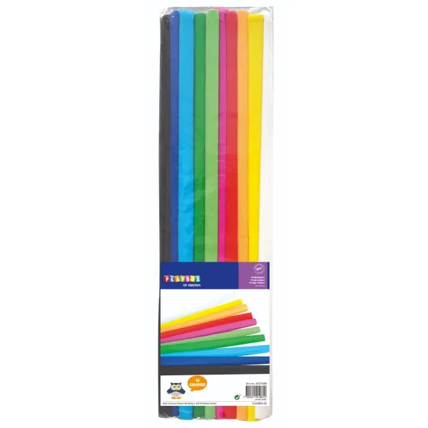 PlayBox: Barevný 10ks set krepového papíru 50x200cm obrázek 2