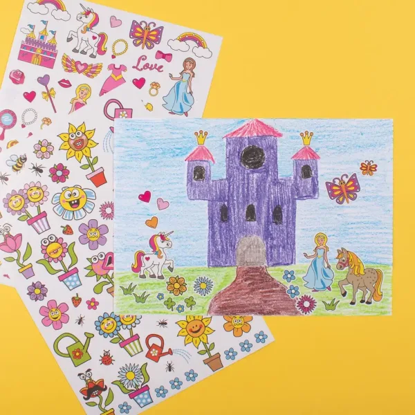 PlayBox: Princezny 500 ks mega sada samolepek obrázek 3