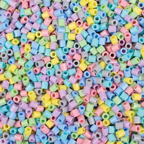PlayBox: Sada 5mm MIDI pastelových žehlitelných korálků v kbelíku, 10 000 ks. obrázek 2