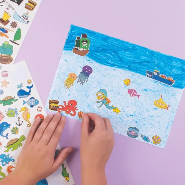 PlayBox: Vozidla 500 ks mega sada samolepek obrázek 3