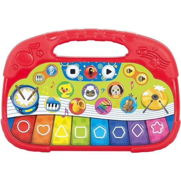 Playgo: Veselá zvířecí kapela dětské piano obrázek 2