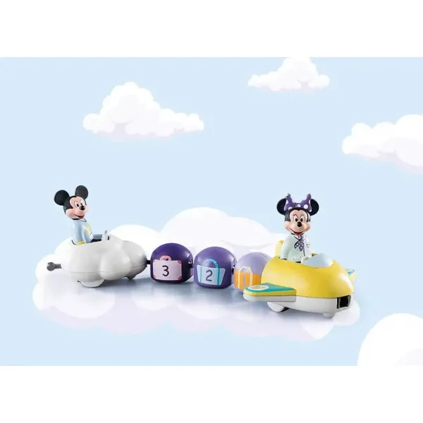 Playmobil 1.2.3 & Disney: Mickey a Minnie Mouse s létajícím balónem (71320) obrázek 3