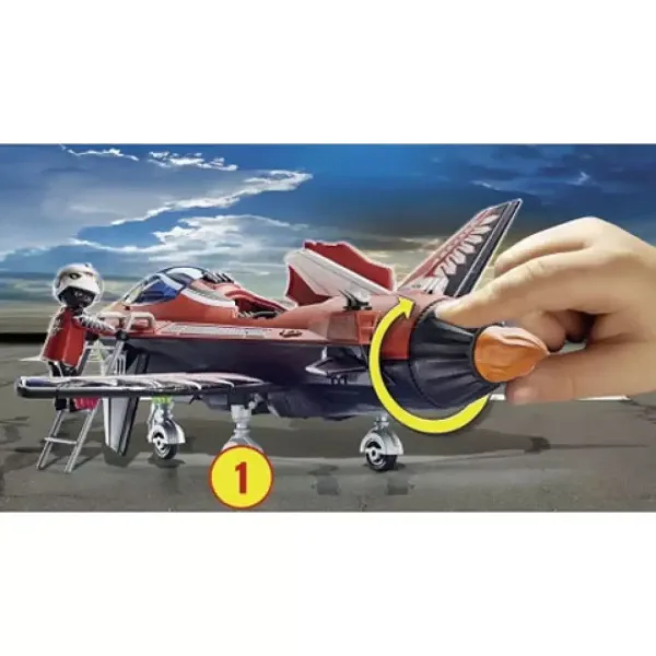 Playmobil: Air Stuntshow - "Sas" tryskový letoun (70832) obrázek 3