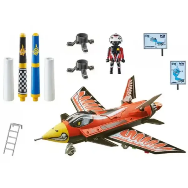 Playmobil: Air Stuntshow - "Sas" tryskový letoun (70832) obrázek 6