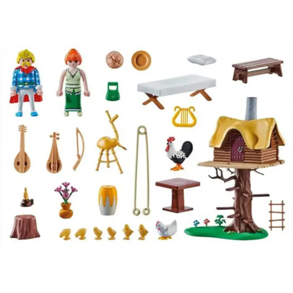Playmobil: Asterix - Hangianix a dřevěný dům (71016) obrázek 3