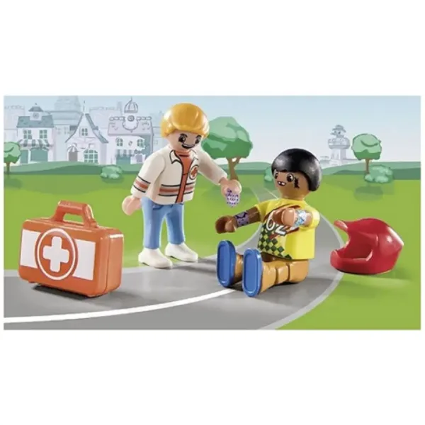 Playmobil: Kachna na volání, záchranáři v akci, závodní nehoda (70919) obrázek 2