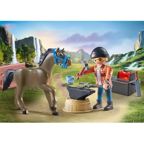 Playmobil: Kovař Ben & Achilles (71357) obrázek 3
