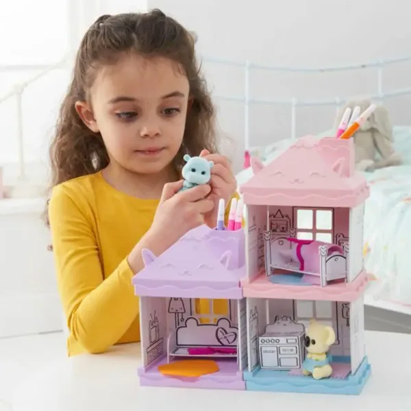 Playmonster: Fuzzikins obývací pokoj na vodě hra set obrázek 4