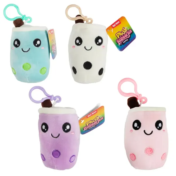 Plyšový přívěsek na klíče Bubble Tea v různých variantách 1ks obrázek 2