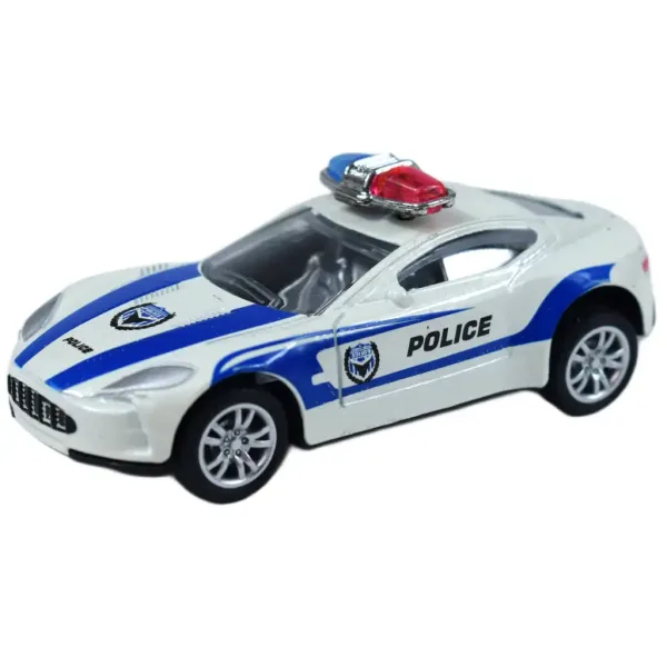 Policejní auta: Sada kovových policejních aut v různých variantách 1/50 1ks obrázek 8