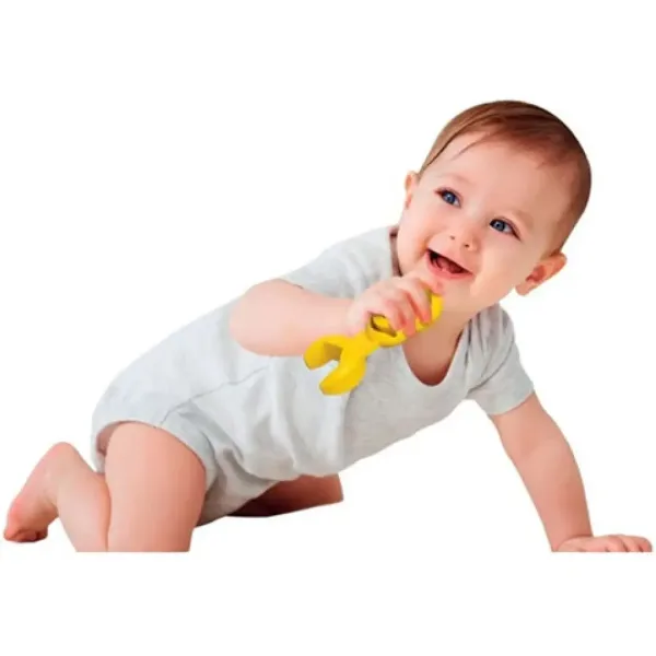 Pracovní stůl a kufřík na nářadí 2 v 1 s nářadím - Clementoni baby obrázek 4