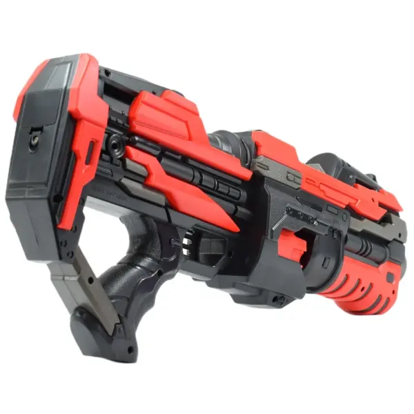 Pro Attack: Elektronická zbraň s rotačním zásobníkem na pěnové náboje 45cm obrázek 3